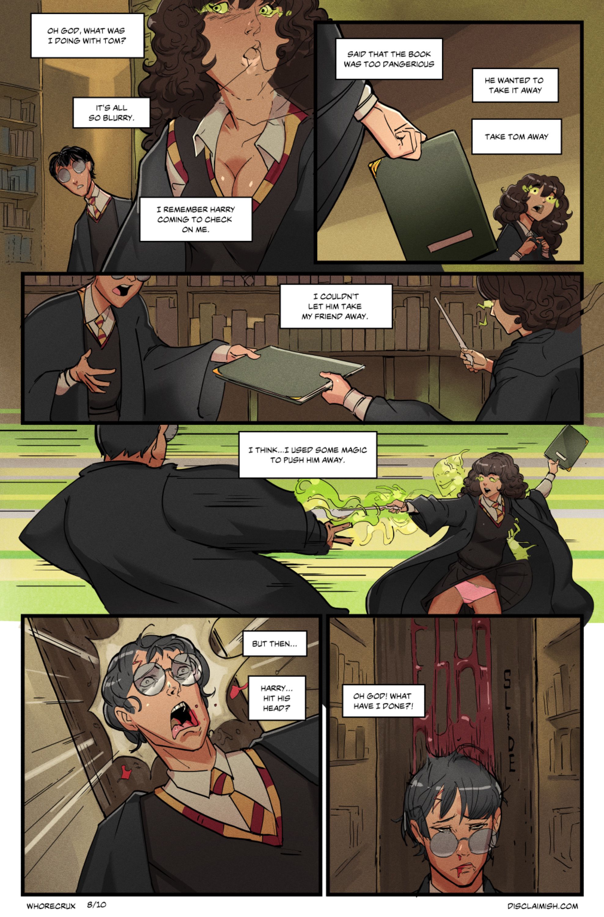 Hermione Granger And The Whorecrux (Harry Potter) 1 - Disclaimer page 10 hentai porn comic manga doujin